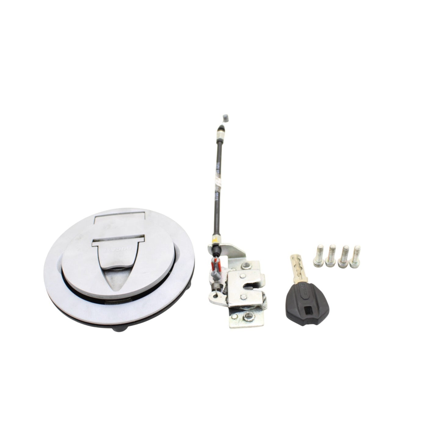 2016 - 2019 DUCATI PANIGALE 959 GAS CAP LOCK KEY SILVER BOLTS SILVER