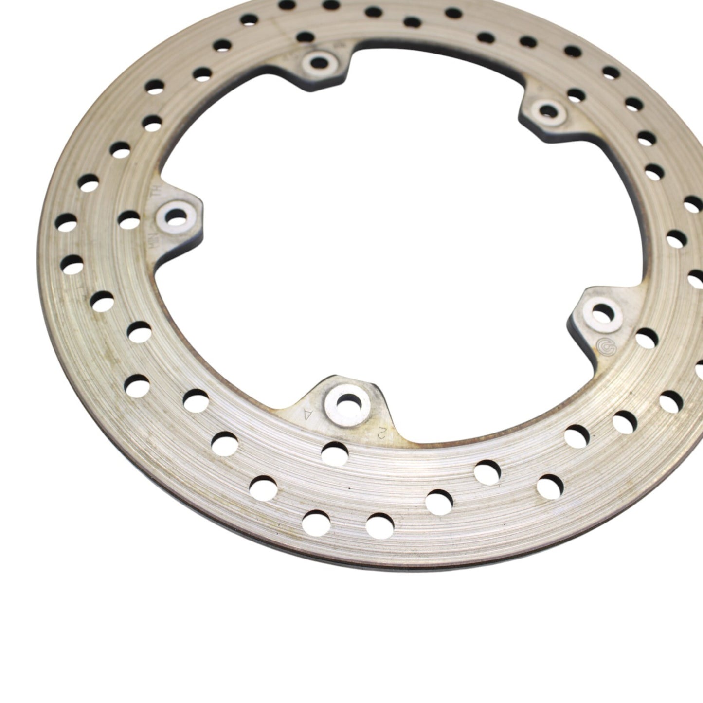 2020 - 2024 BMW S1000RR REAR BRAKE ROTOR BACK DISC BOLTS STOCK SILVER