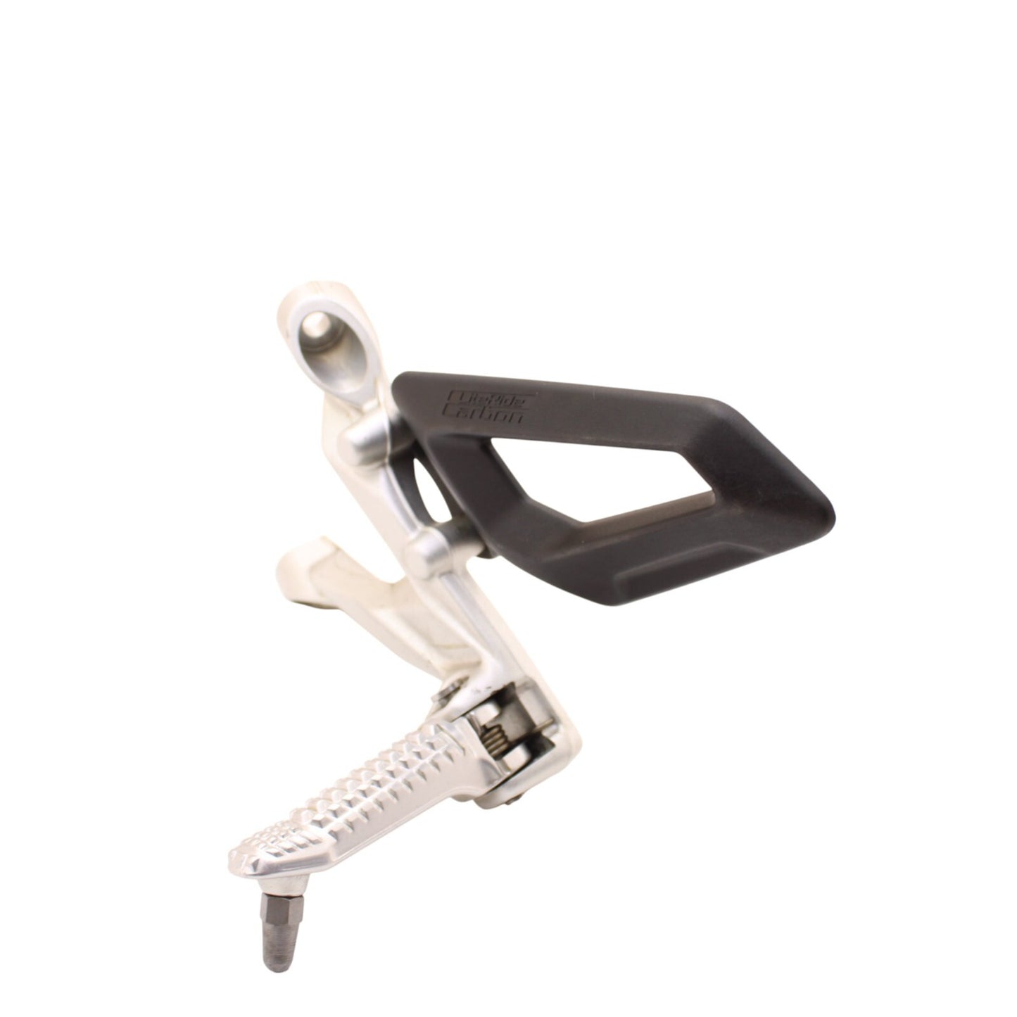 2020 - 2024 BMW S1000RR LEFT REARSET FOOT PEG BRACKET BOLTS SILVER HEEL GUARD