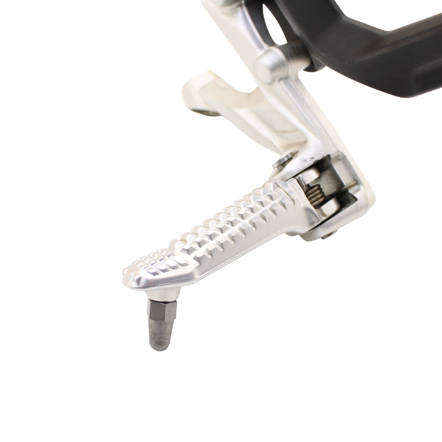 2020 - 2024 BMW S1000RR LEFT REARSET FOOT PEG BRACKET BOLTS SILVER HEEL GUARD