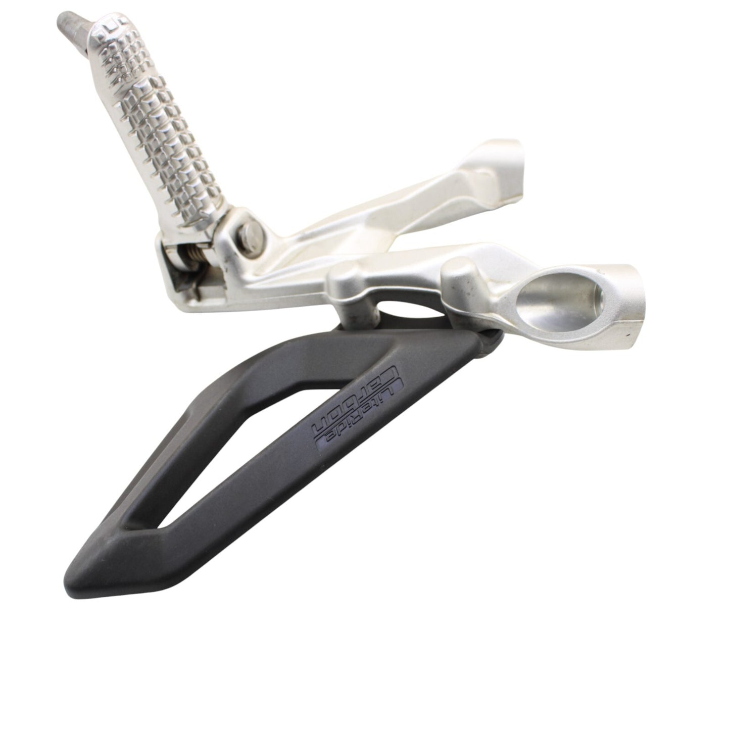 2020 - 2024 BMW S1000RR LEFT REARSET FOOT PEG BRACKET BOLTS SILVER HEEL GUARD