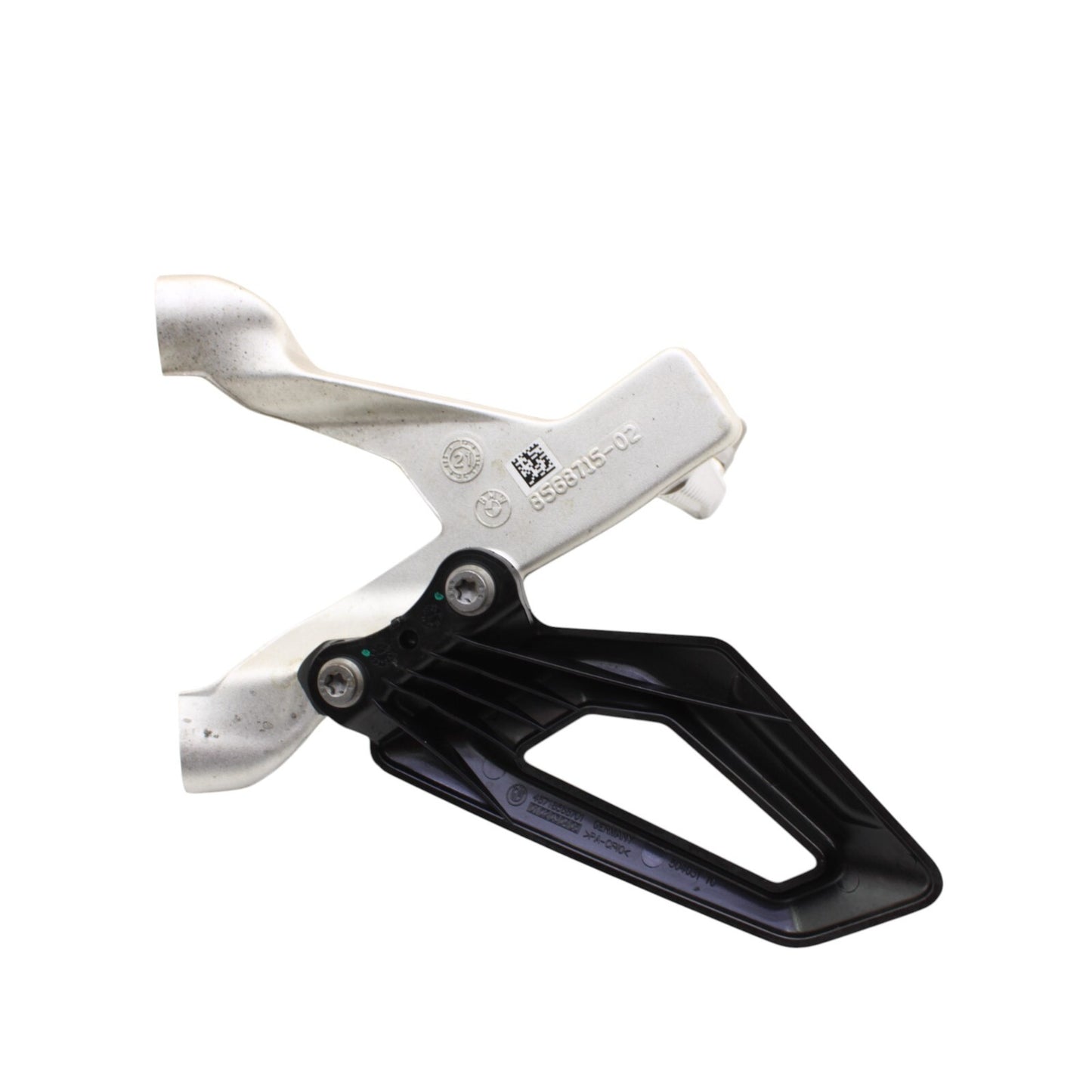 2020 - 2024 BMW S1000RR LEFT REARSET FOOT PEG BRACKET BOLTS SILVER HEEL GUARD