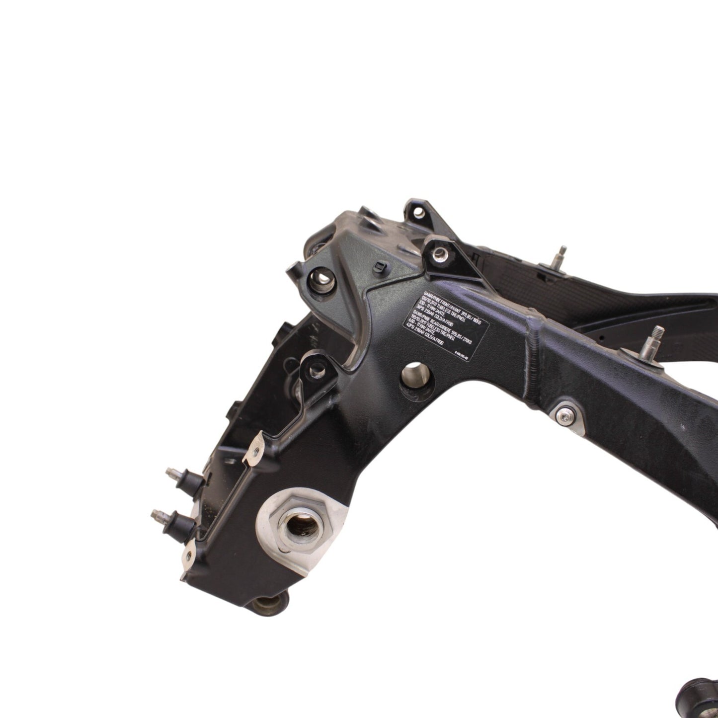 2020 - 2022 BMW S1000RR FRAME MAIN CHASSIS NECK BLACK STRAIGHT STOCK