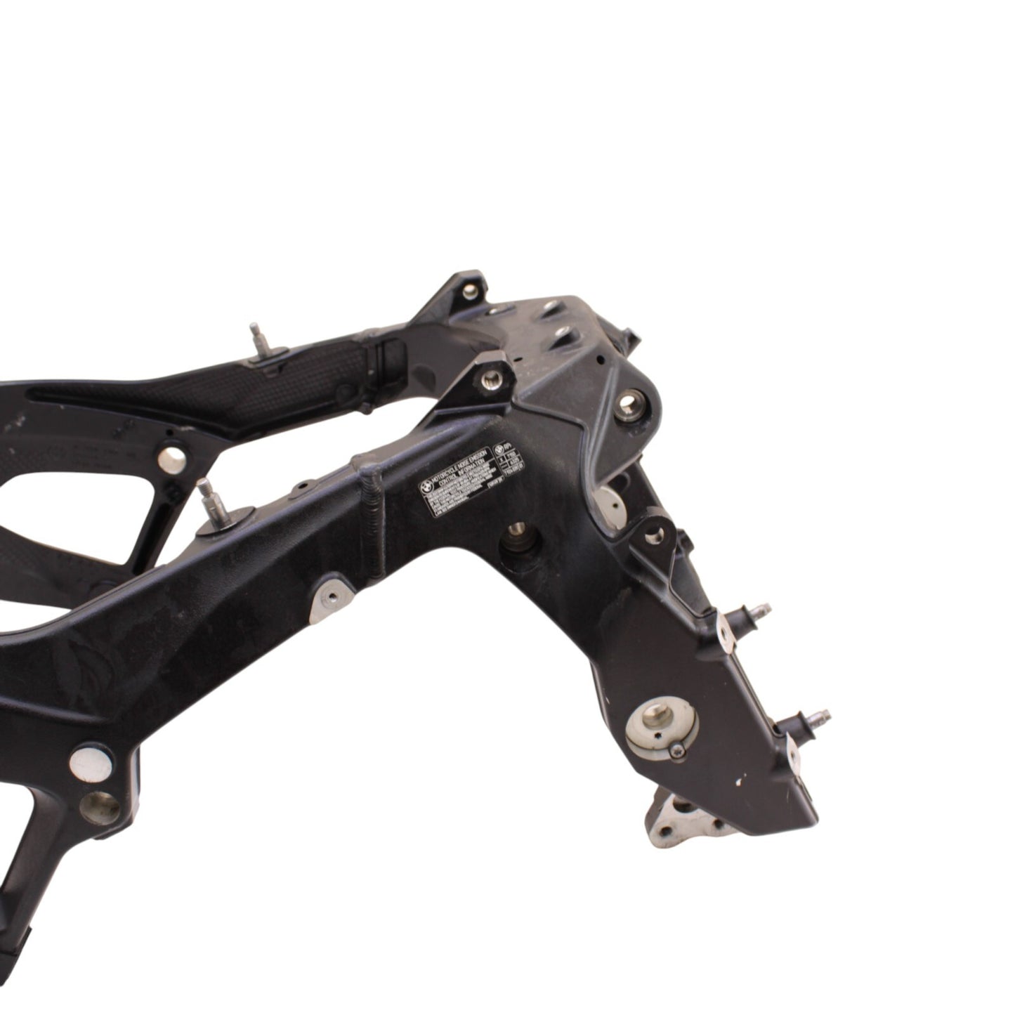 2020 - 2022 BMW S1000RR FRAME MAIN CHASSIS NECK BLACK STRAIGHT STOCK