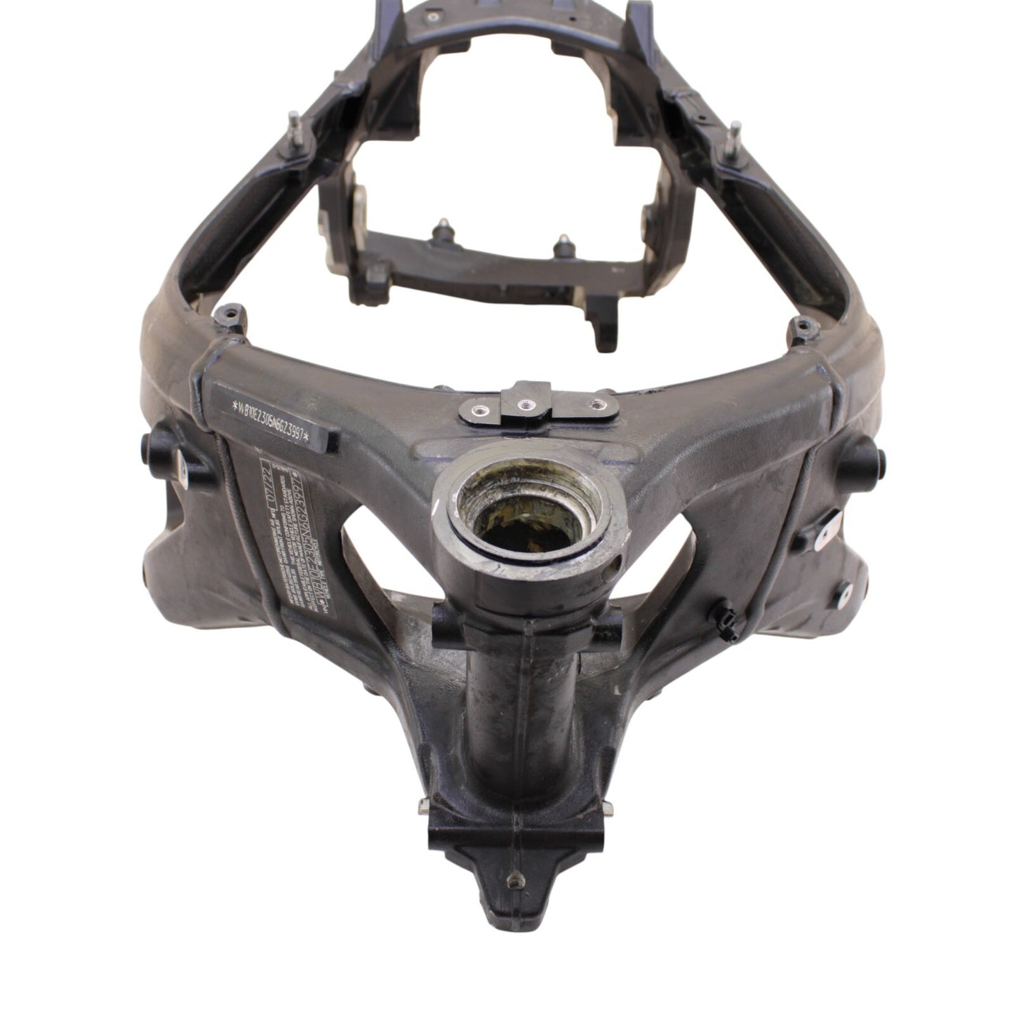 2020 - 2022 BMW S1000RR FRAME MAIN CHASSIS NECK BLACK STRAIGHT STOCK