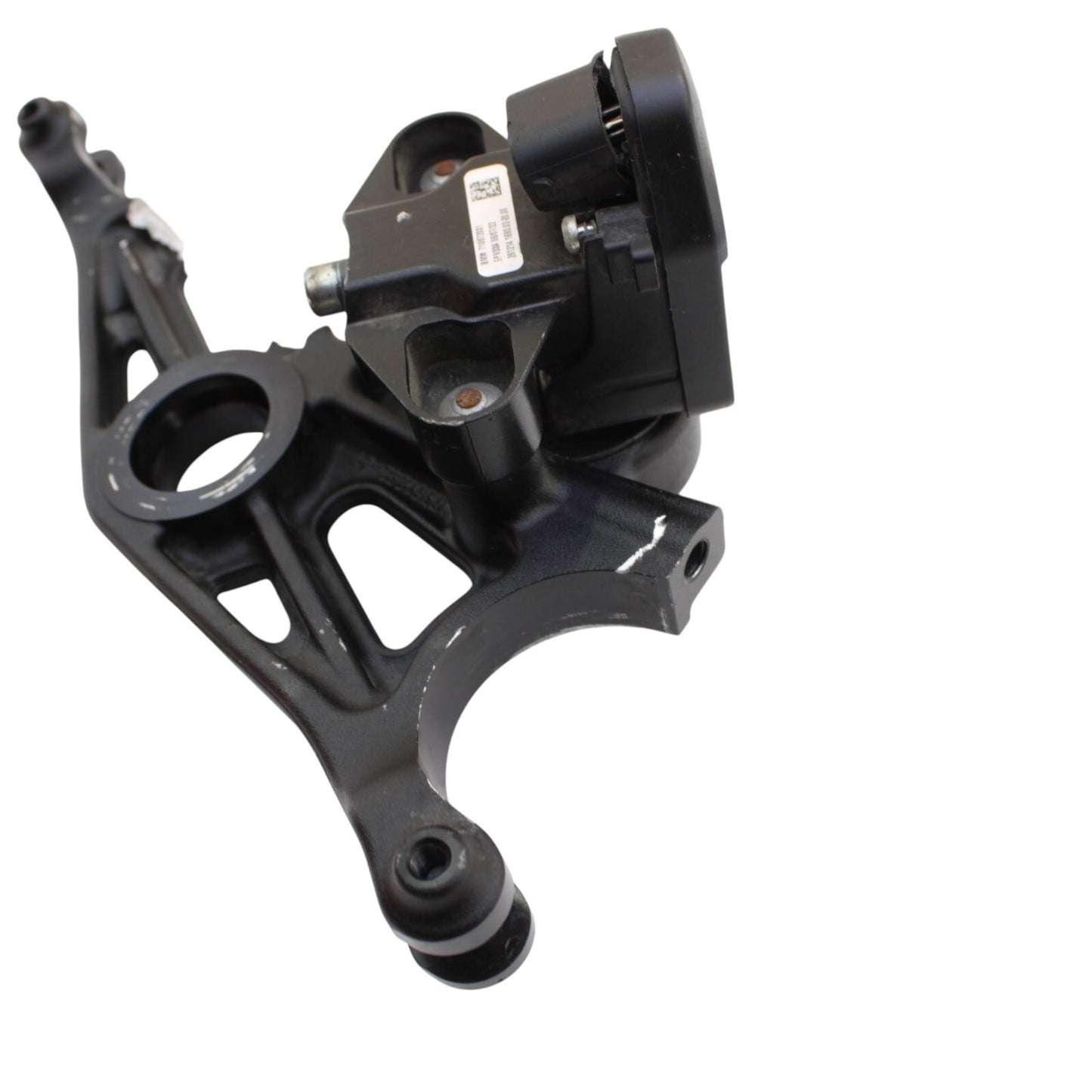 2020 - 2024 BMW S1000RR IGNITION LOCK CLAMP TRIPLE TREE BLACK STOCK