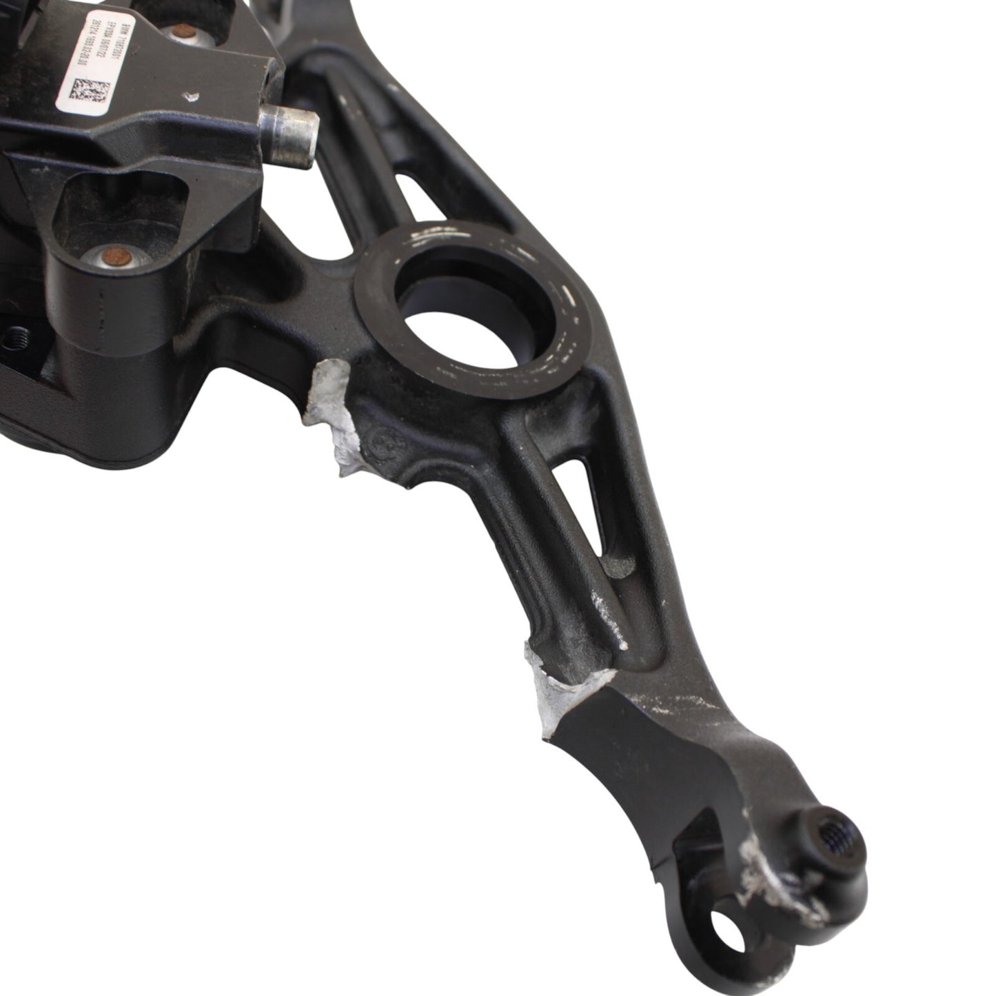 2020 - 2024 BMW S1000RR IGNITION LOCK CLAMP TRIPLE TREE BLACK STOCK