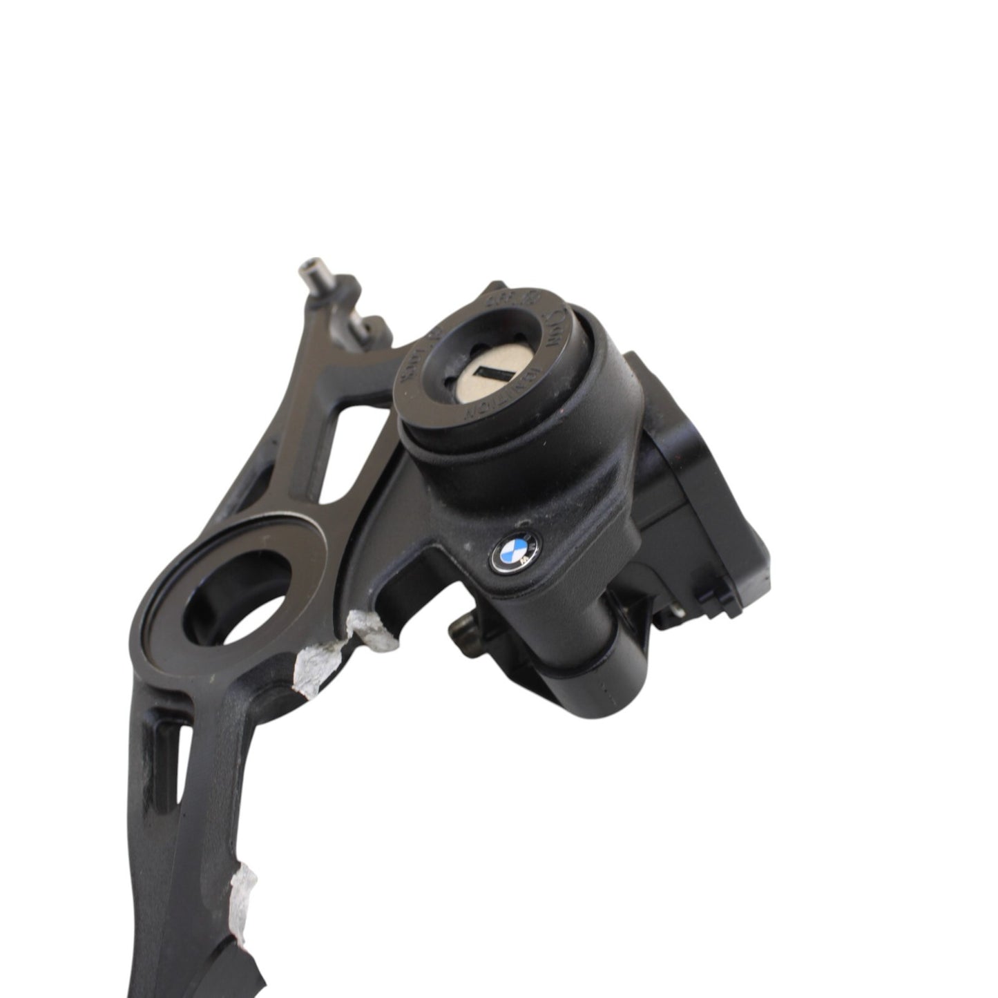 2020 - 2024 BMW S1000RR IGNITION LOCK CLAMP TRIPLE TREE BLACK STOCK