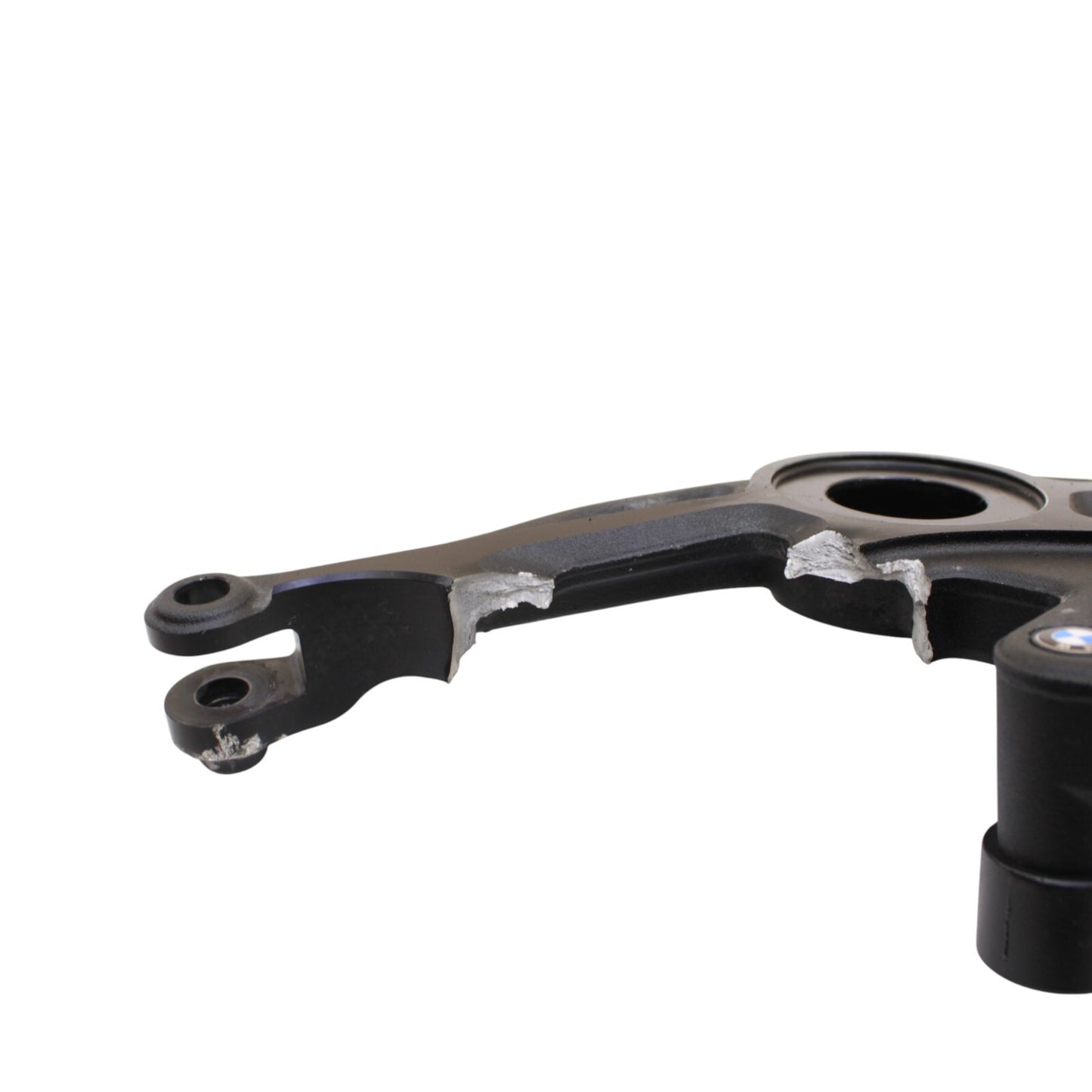 2020 - 2024 BMW S1000RR IGNITION LOCK CLAMP TRIPLE TREE BLACK STOCK