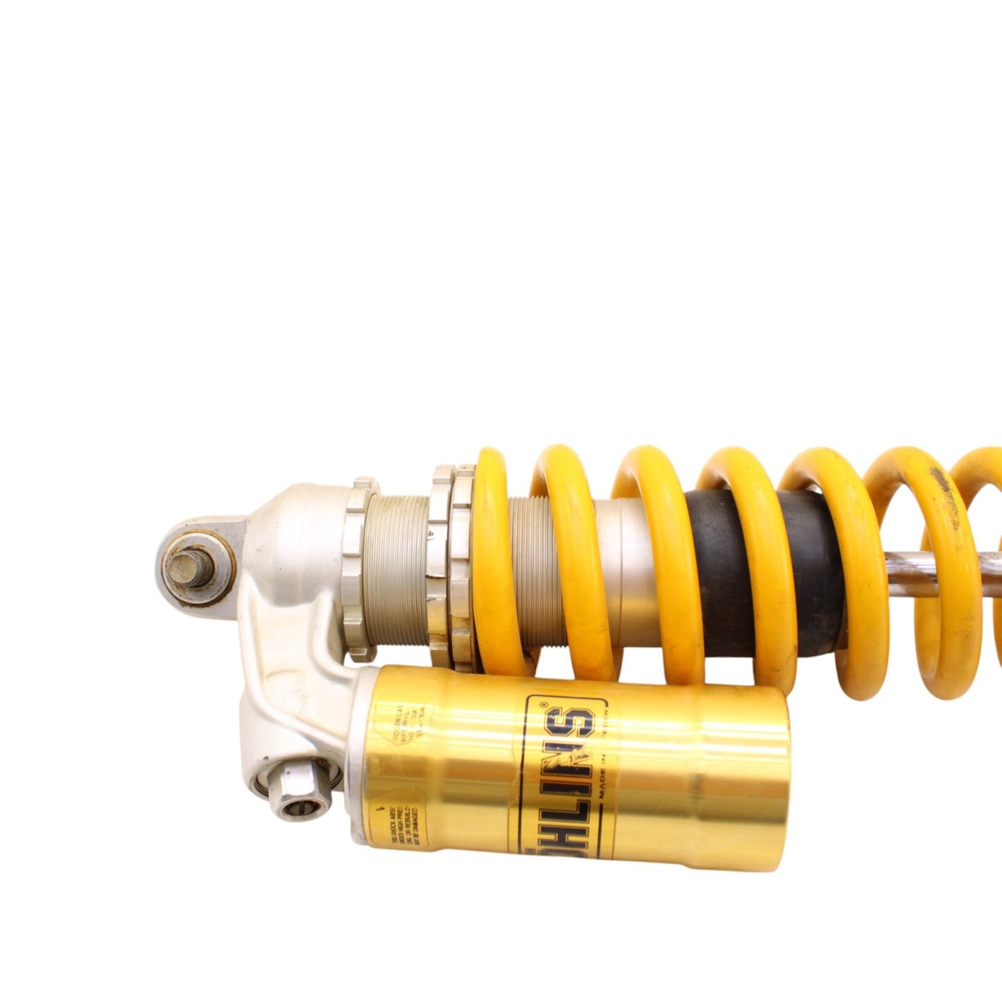 KTM 520 OHLINS REAR SHOCK BACK SUSPENSION YELLOW SPRING DAMPER STOCK