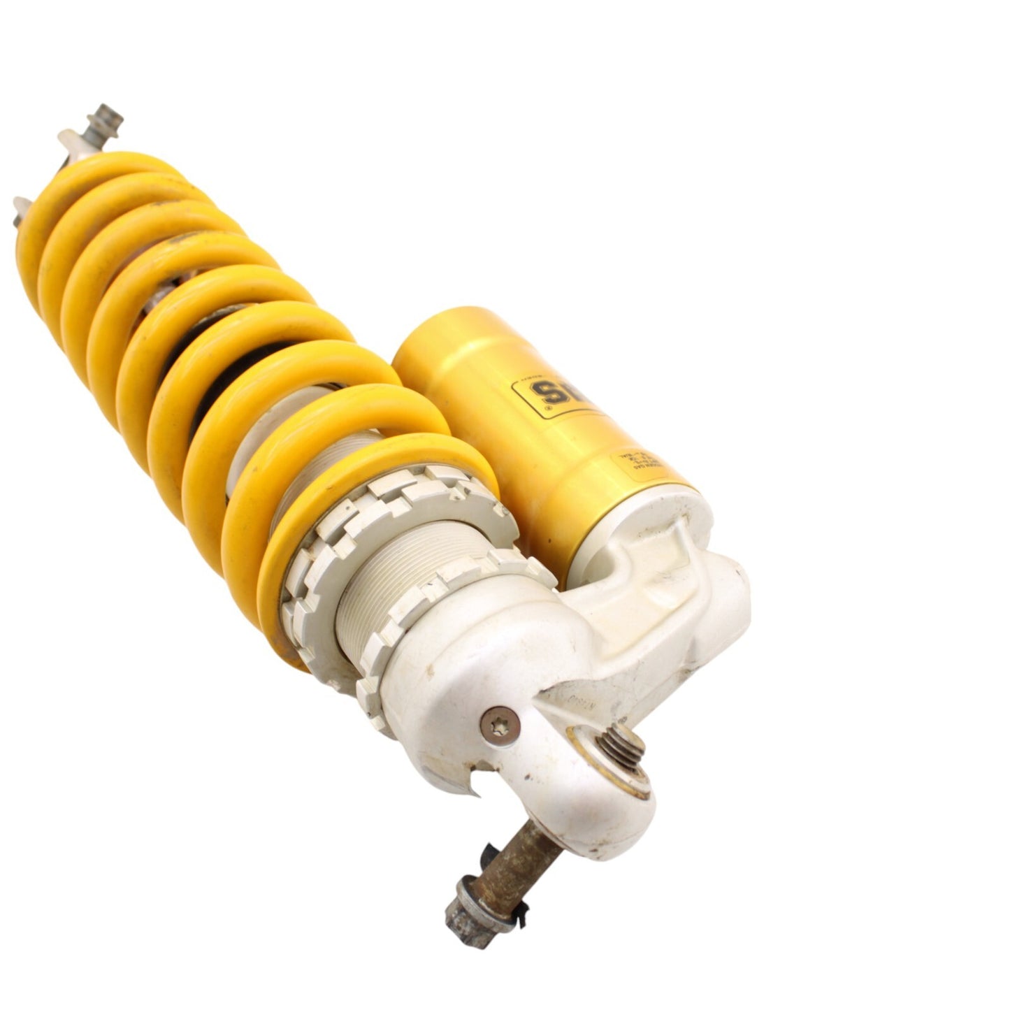 KTM 520 OHLINS REAR SHOCK BACK SUSPENSION YELLOW SPRING DAMPER STOCK