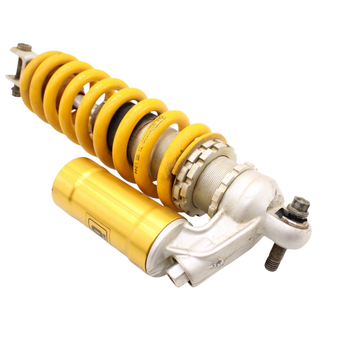 KTM 520 OHLINS REAR SHOCK BACK SUSPENSION YELLOW SPRING DAMPER STOCK