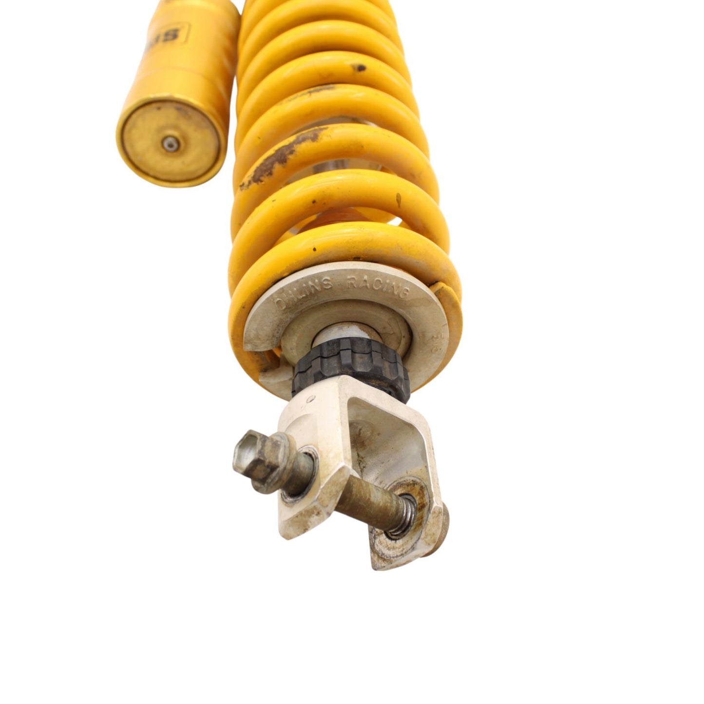 KTM 520 OHLINS REAR SHOCK BACK SUSPENSION YELLOW SPRING DAMPER STOCK