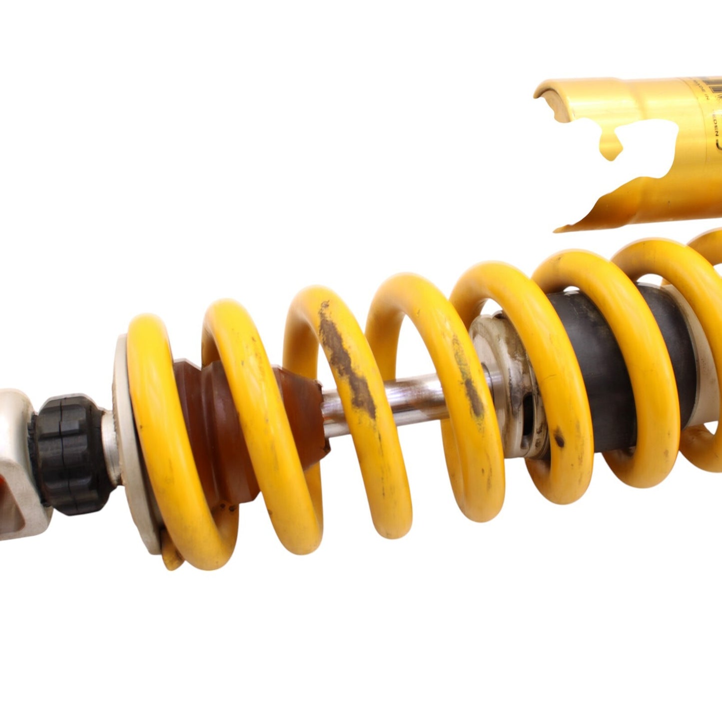 KTM 520 OHLINS REAR SHOCK BACK SUSPENSION YELLOW SPRING DAMPER STOCK