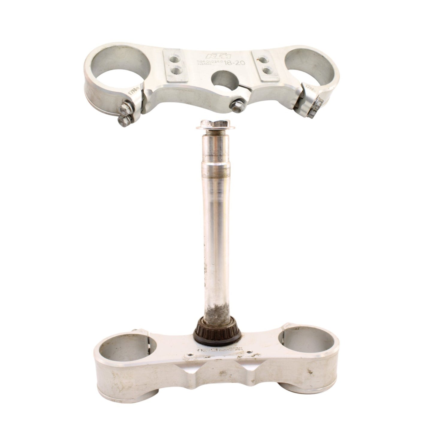 2000 - 03 KTM 400EXC 400SX 400 520 525 EXC Triple Clamp Tree Steerer Complete