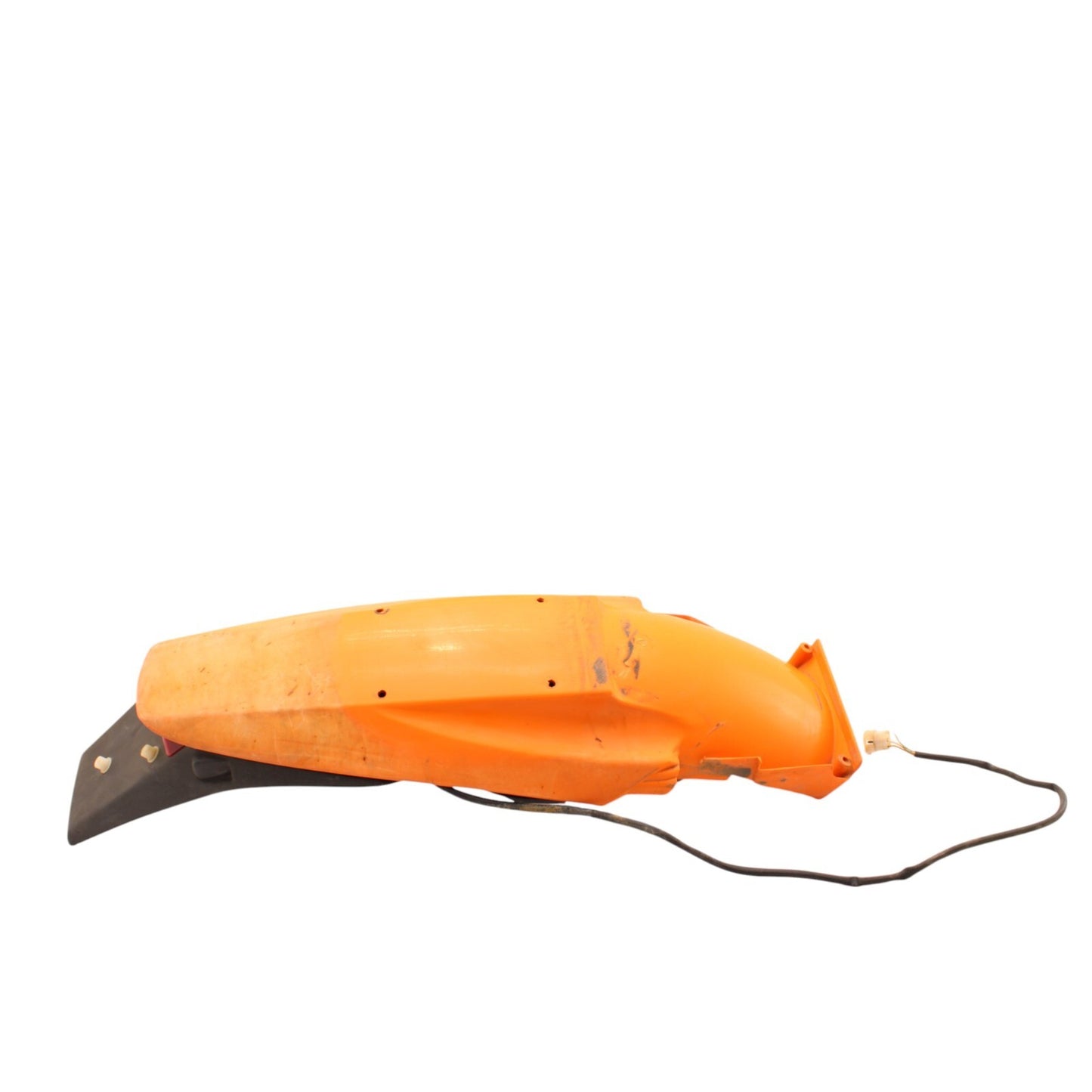 2000 - 2003 KTM 520 EXC REAR FENDER w/Light Rear ORANGE PLASTIC STOCK
