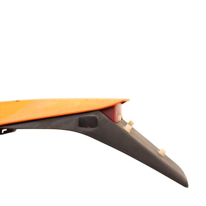 2000 - 2003 KTM 520 EXC REAR FENDER w/Light Rear ORANGE PLASTIC STOCK