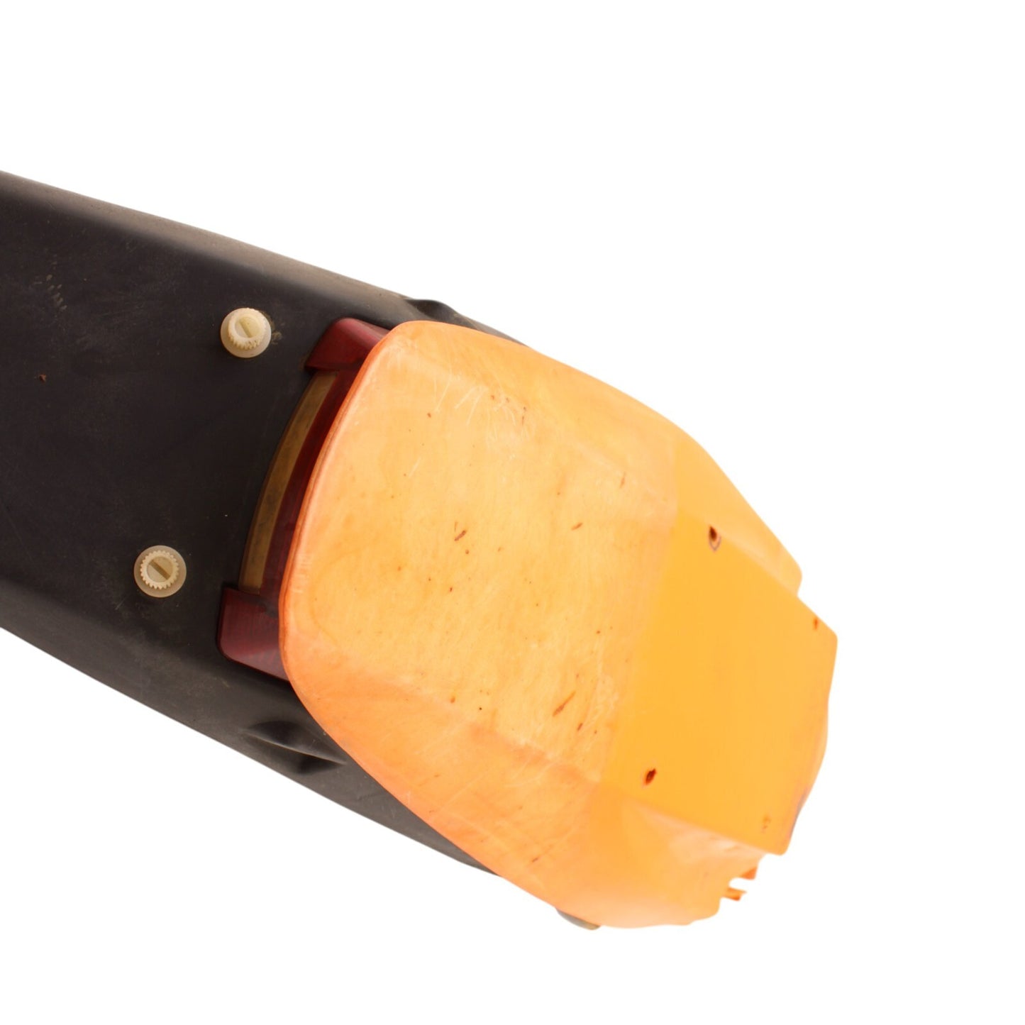 2000 - 2003 KTM 520 EXC REAR FENDER w/Light Rear ORANGE PLASTIC STOCK