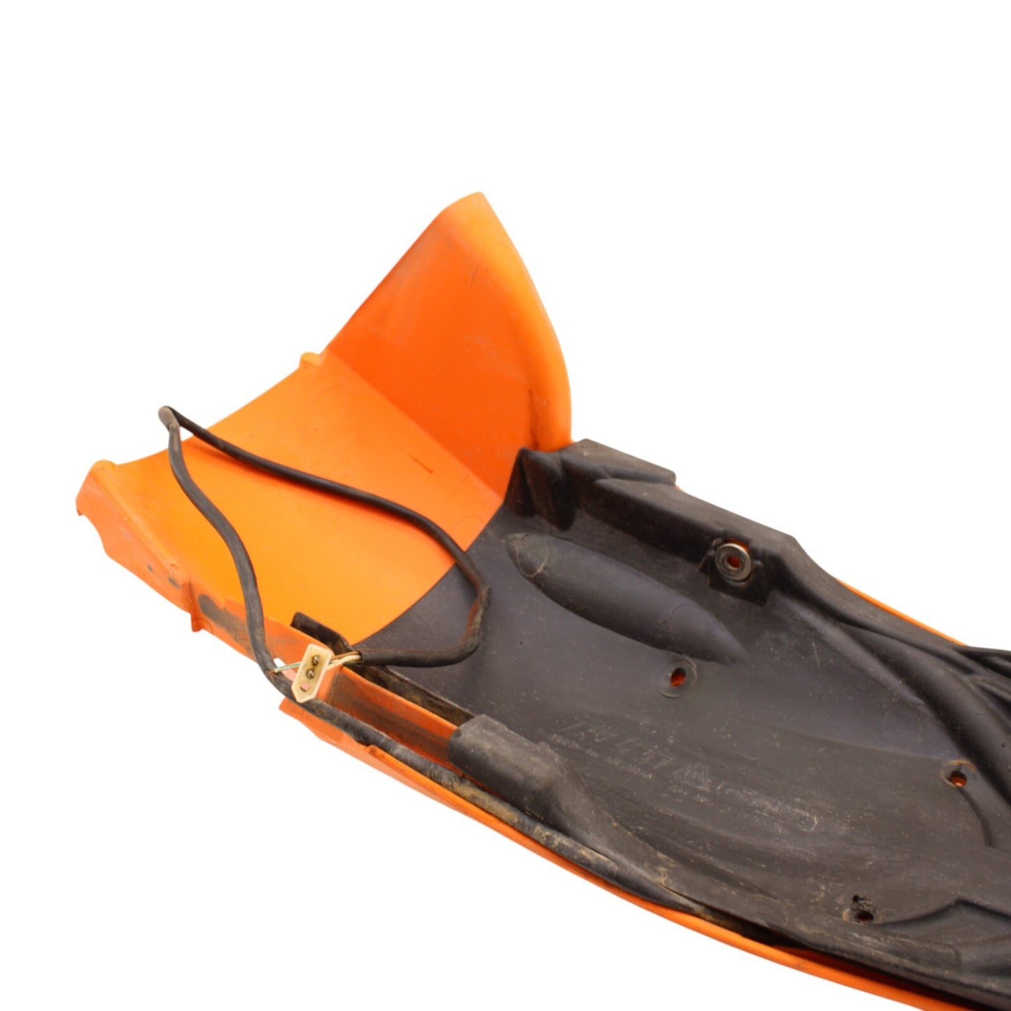 2000 - 2003 KTM 520 EXC REAR FENDER w/Light Rear ORANGE PLASTIC STOCK
