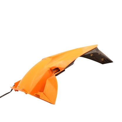 2000 - 2003 KTM 520 EXC REAR FENDER w/Light Rear ORANGE PLASTIC STOCK