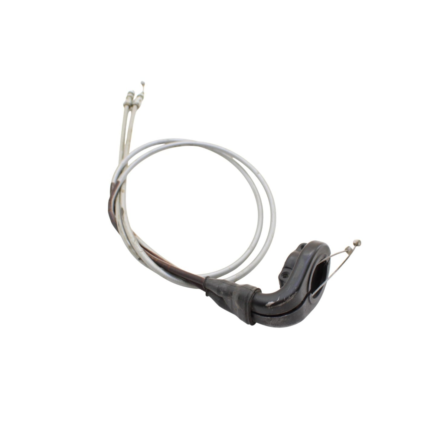 Ktm 520 400 250 exc 2005 05 THROTTLE CABLES HOUSING STOCK SILVER