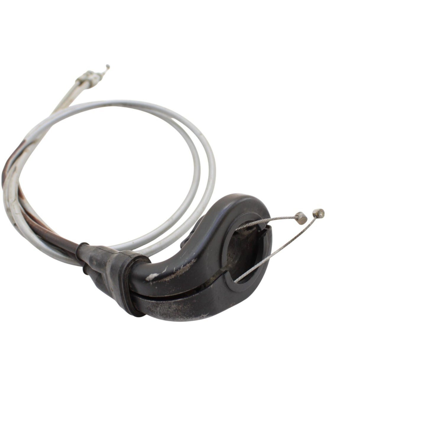 Ktm 520 400 250 exc 2005 05 THROTTLE CABLES HOUSING STOCK SILVER