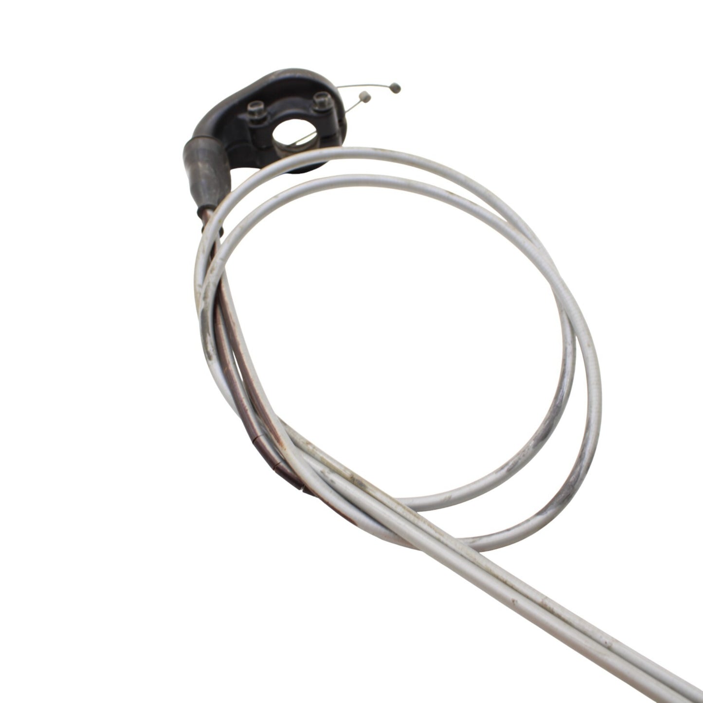 Ktm 520 400 250 exc 2005 05 THROTTLE CABLES HOUSING STOCK SILVER