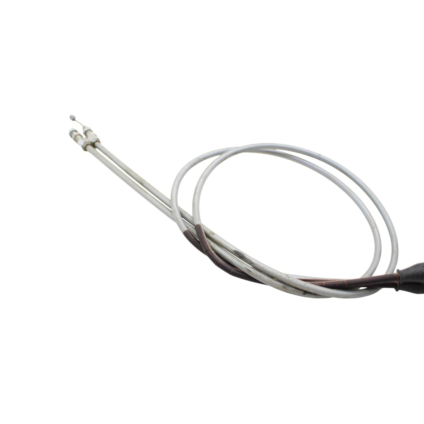 Ktm 520 400 250 exc 2005 05 THROTTLE CABLES HOUSING STOCK SILVER