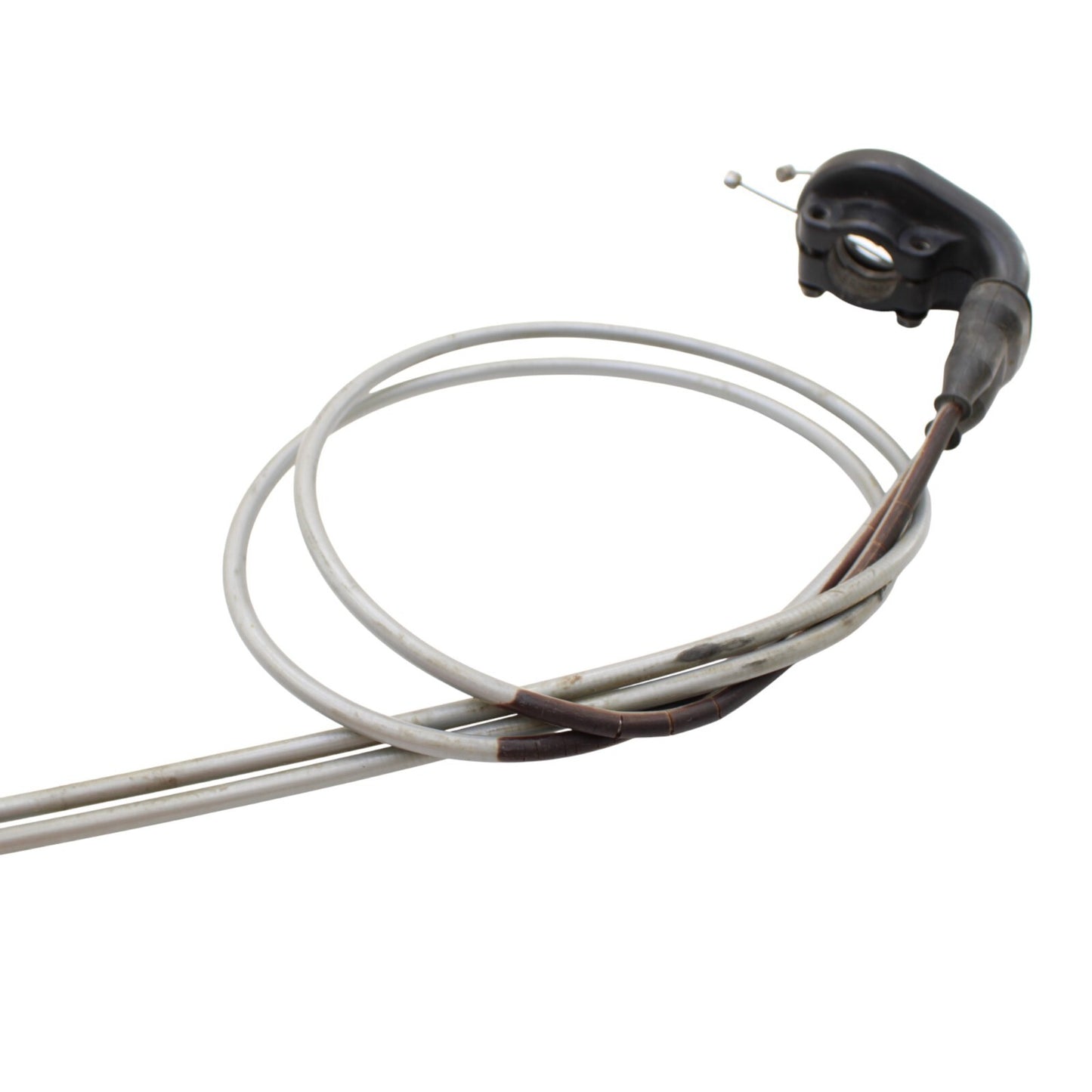 Ktm 520 400 250 exc 2005 05 THROTTLE CABLES HOUSING STOCK SILVER