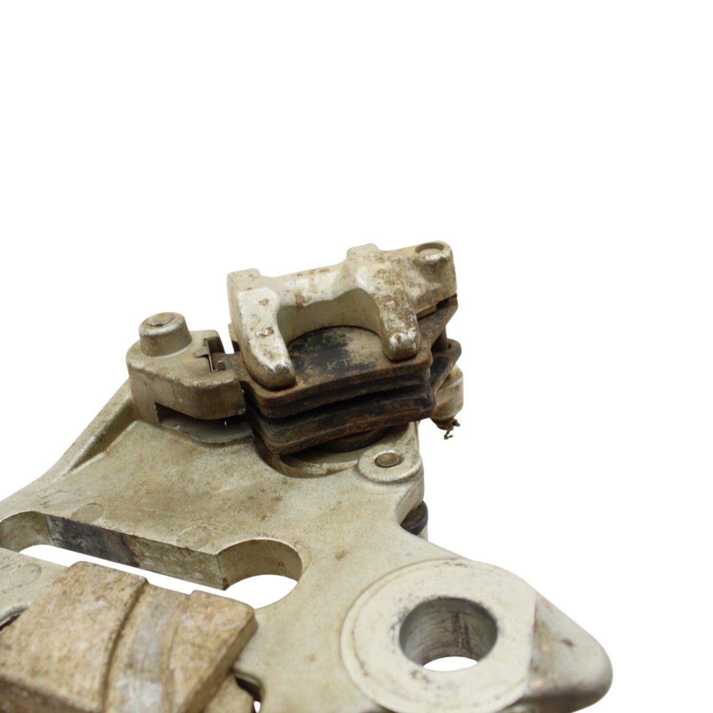 2000 - 2003 KTM 520 EXC BREMBO REAR BRAKE CALIPER MOUNT SILVER STOCK