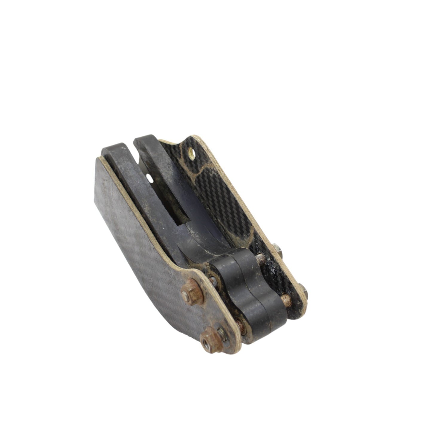 2000 - 2003 KTM 520 EXC Lower Chain Guard Guide CARBON FIBER STOCK