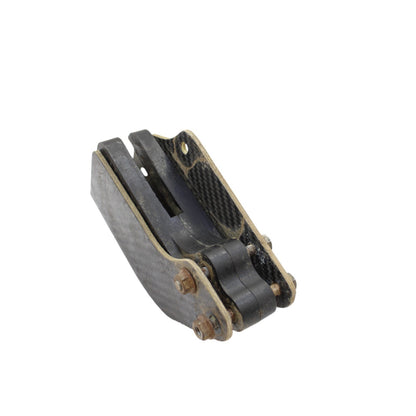 2000 - 2003 KTM 520 EXC Lower Chain Guard Guide CARBON FIBER STOCK