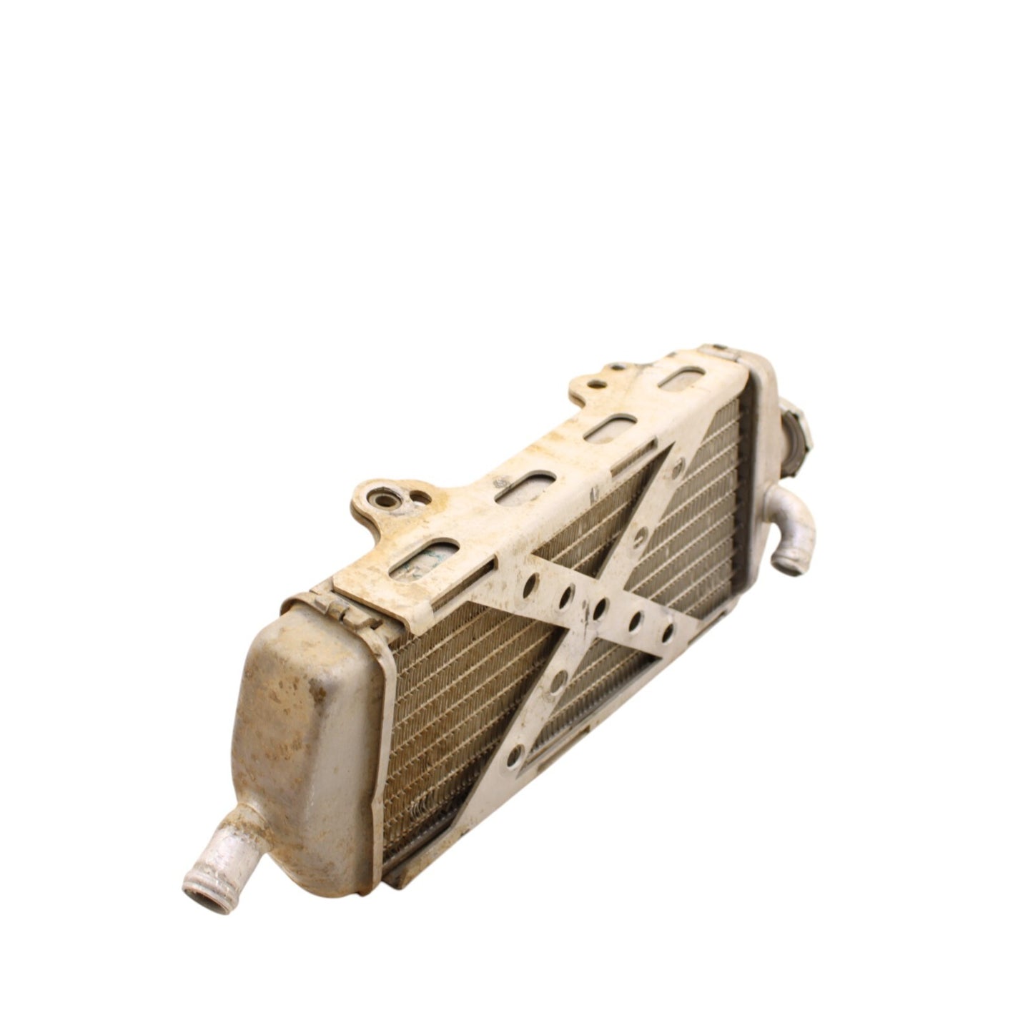 2000 - 2003 KTM 520 EXC RADIATOR SET COOLING FINS LEFT RIGHT SILVER