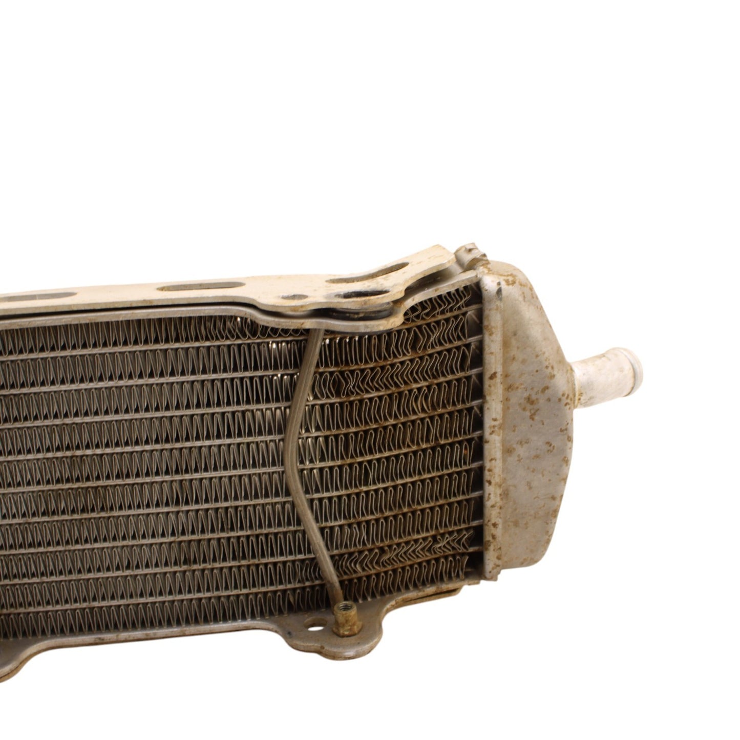 2000 - 2003 KTM 520 EXC RADIATOR SET COOLING FINS LEFT RIGHT SILVER