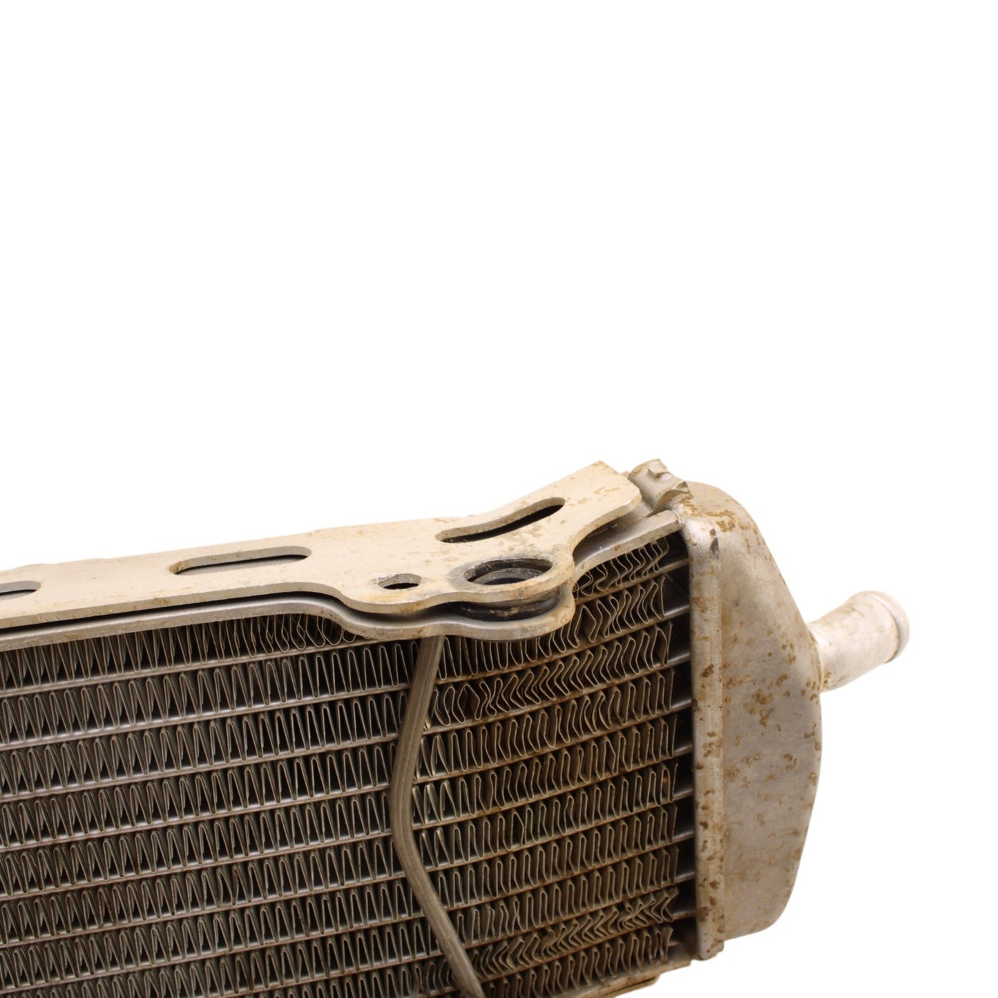 2000 - 2003 KTM 520 EXC RADIATOR SET COOLING FINS LEFT RIGHT SILVER