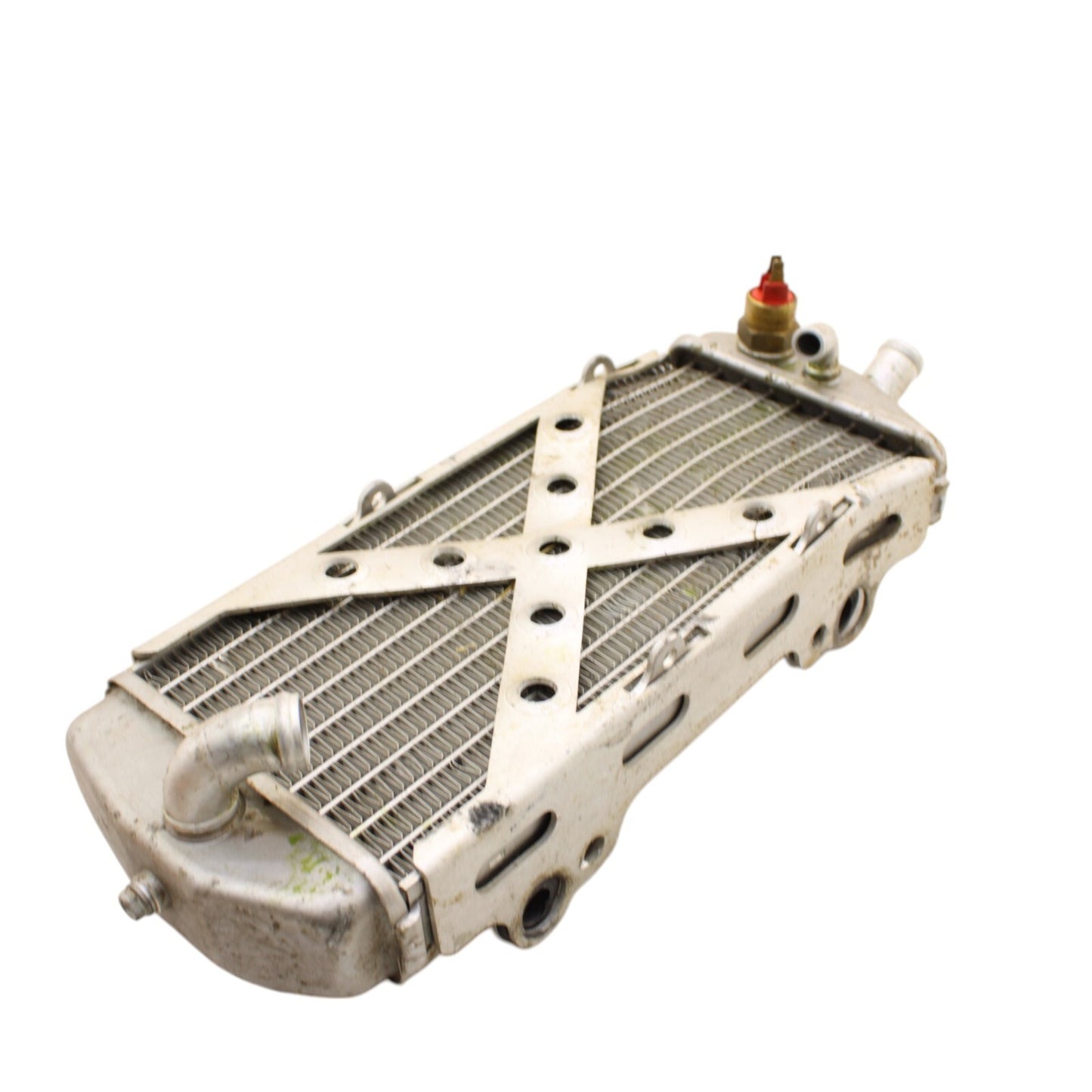 2000 - 2003 KTM 520 EXC RADIATOR SET COOLING FINS LEFT RIGHT SILVER