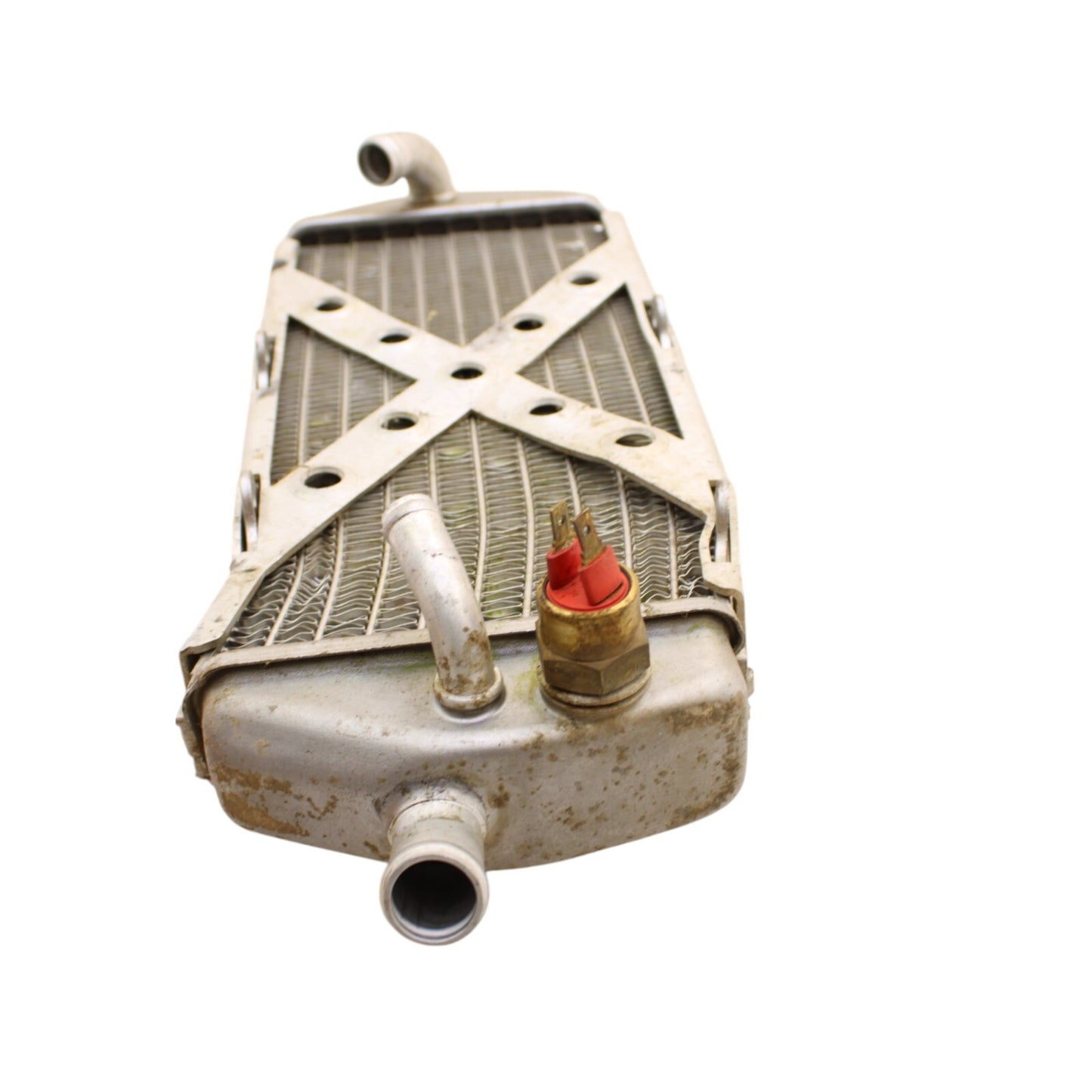 2000 - 2003 KTM 520 EXC RADIATOR SET COOLING FINS LEFT RIGHT SILVER