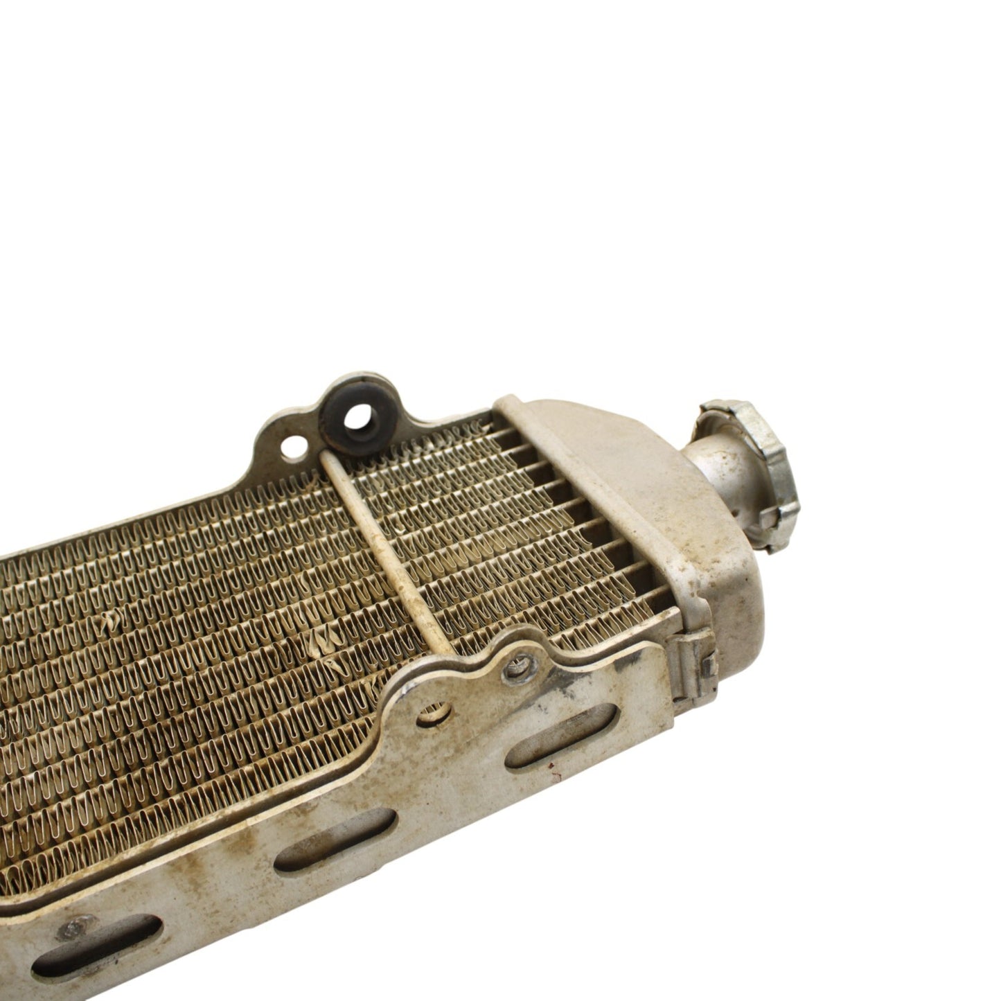 2000 - 2003 KTM 520 EXC RADIATOR SET COOLING FINS LEFT RIGHT SILVER