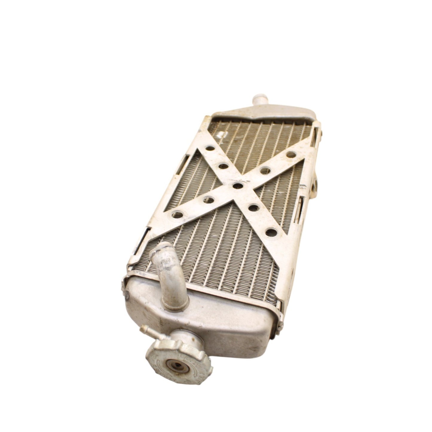 2000 - 2003 KTM 520 EXC RADIATOR SET COOLING FINS LEFT RIGHT SILVER