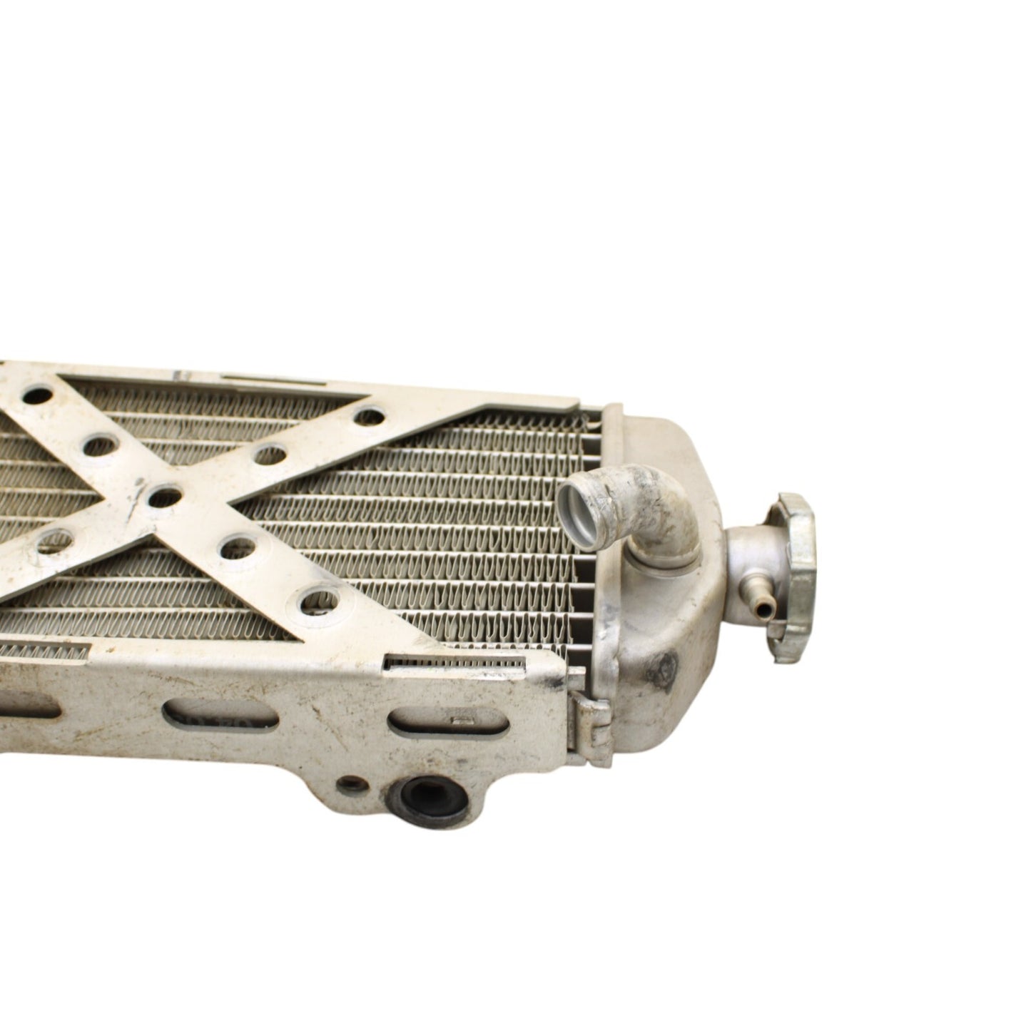 2000 - 2003 KTM 520 EXC RADIATOR SET COOLING FINS LEFT RIGHT SILVER