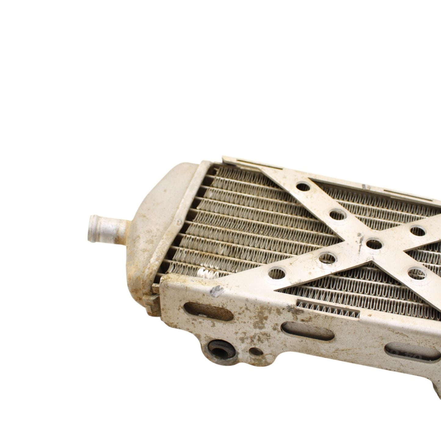 2000 - 2003 KTM 520 EXC RADIATOR SET COOLING FINS LEFT RIGHT SILVER