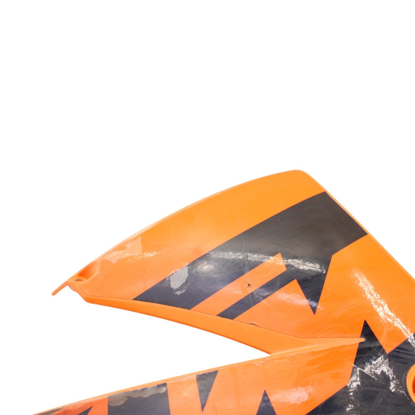 2000 - 2003 KTM 520 EXC RIGHT GAS TANK FAIRING ORANGE SIDE COVER STOCK