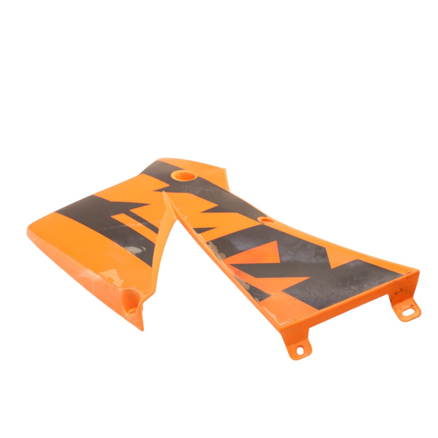2000 - 2003 KTM 520 EXC RIGHT GAS TANK FAIRING ORANGE SIDE COVER STOCK