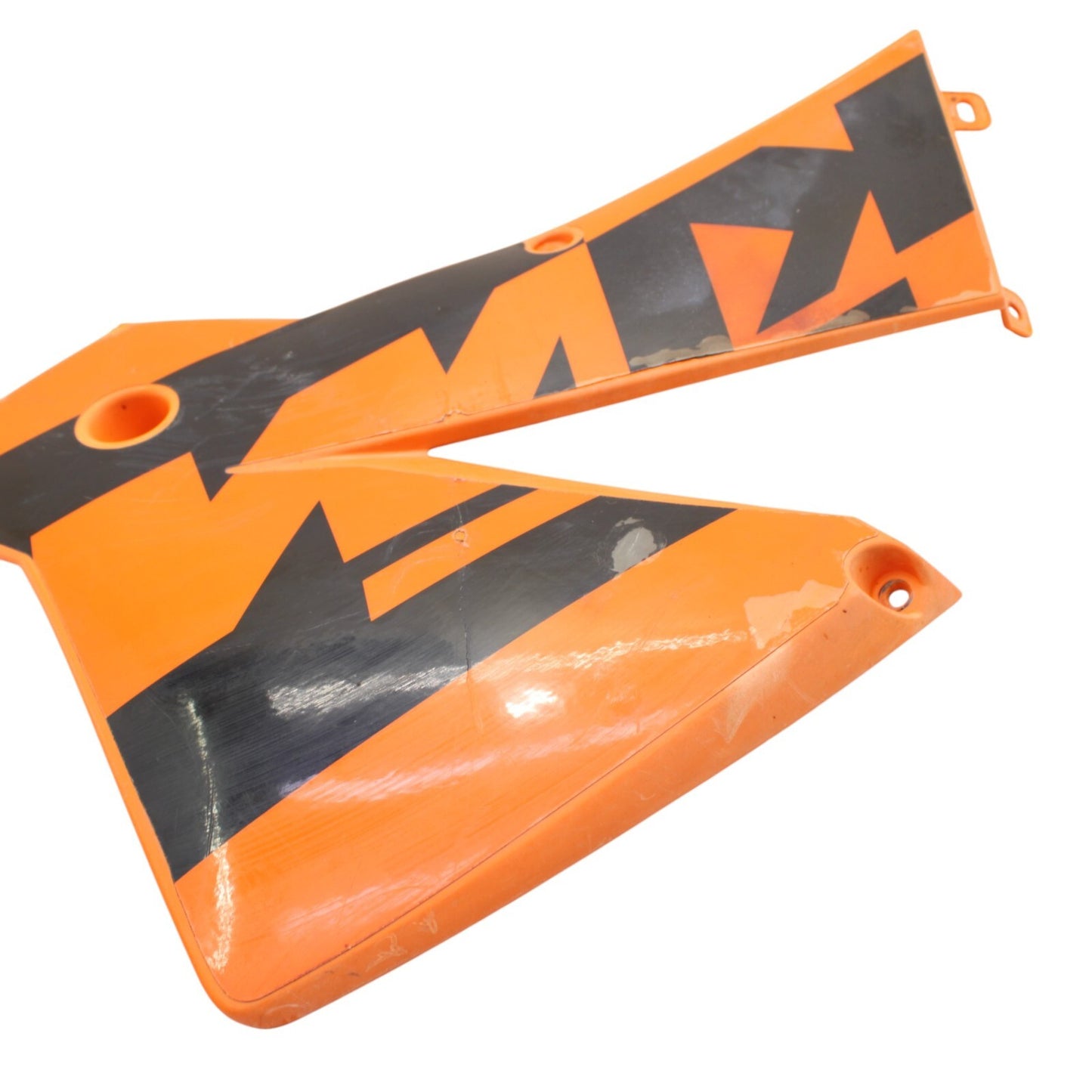 2000 - 2003 KTM 520 EXC RIGHT GAS TANK FAIRING ORANGE SIDE COVER STOCK
