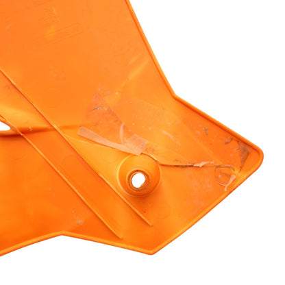2000 - 2003 KTM 520 EXC LEFT GAS TANK FAIRING ORANGE SIDE COVER *DAMAGED*