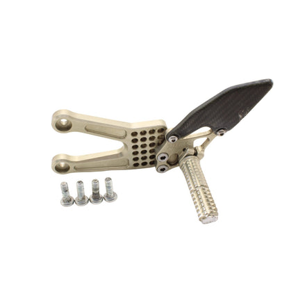 2017 - 2024 SUZUKI GSXR1000R ATTACK REARSETS ADJUSTABLE TRACK RACE BRONZE