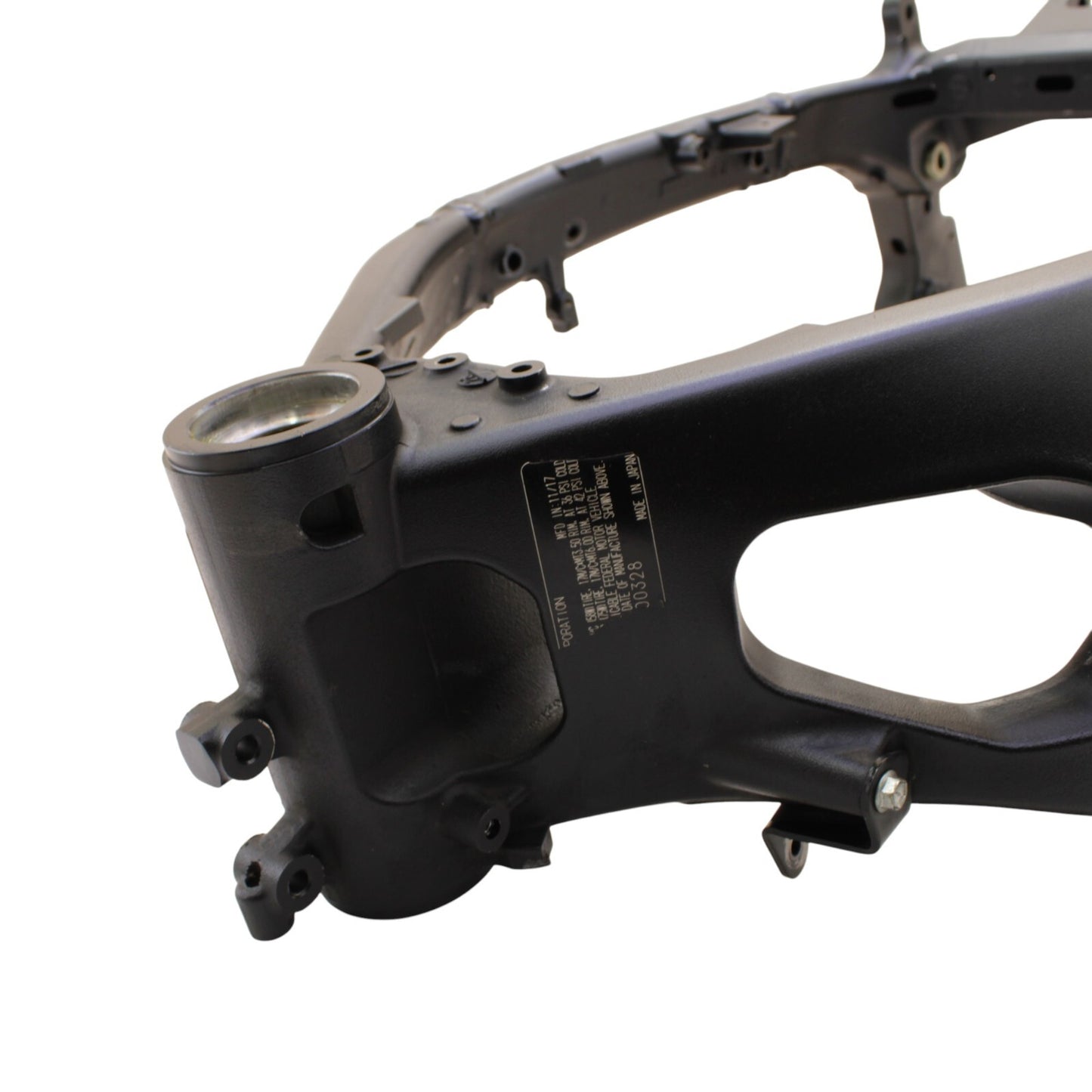 2017 - 2024 (2018) SUZUKI GSXR 1000R MAIN FRAME CHASSIS MINT BLACK STRAIGHT