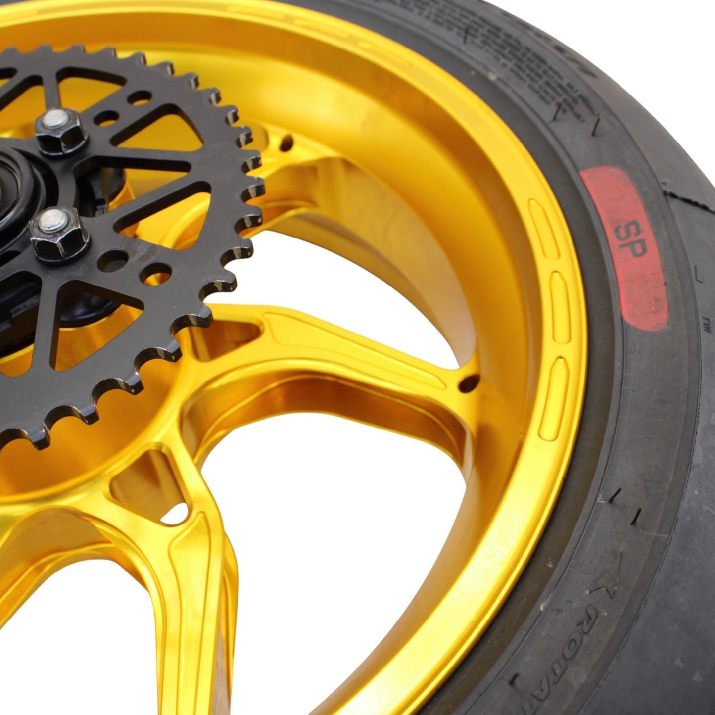 2017 - 2024 SUZUKI GSXR 1000 R Core Moto WHEEL SET FRONT REAR RIMS HUB GOLD