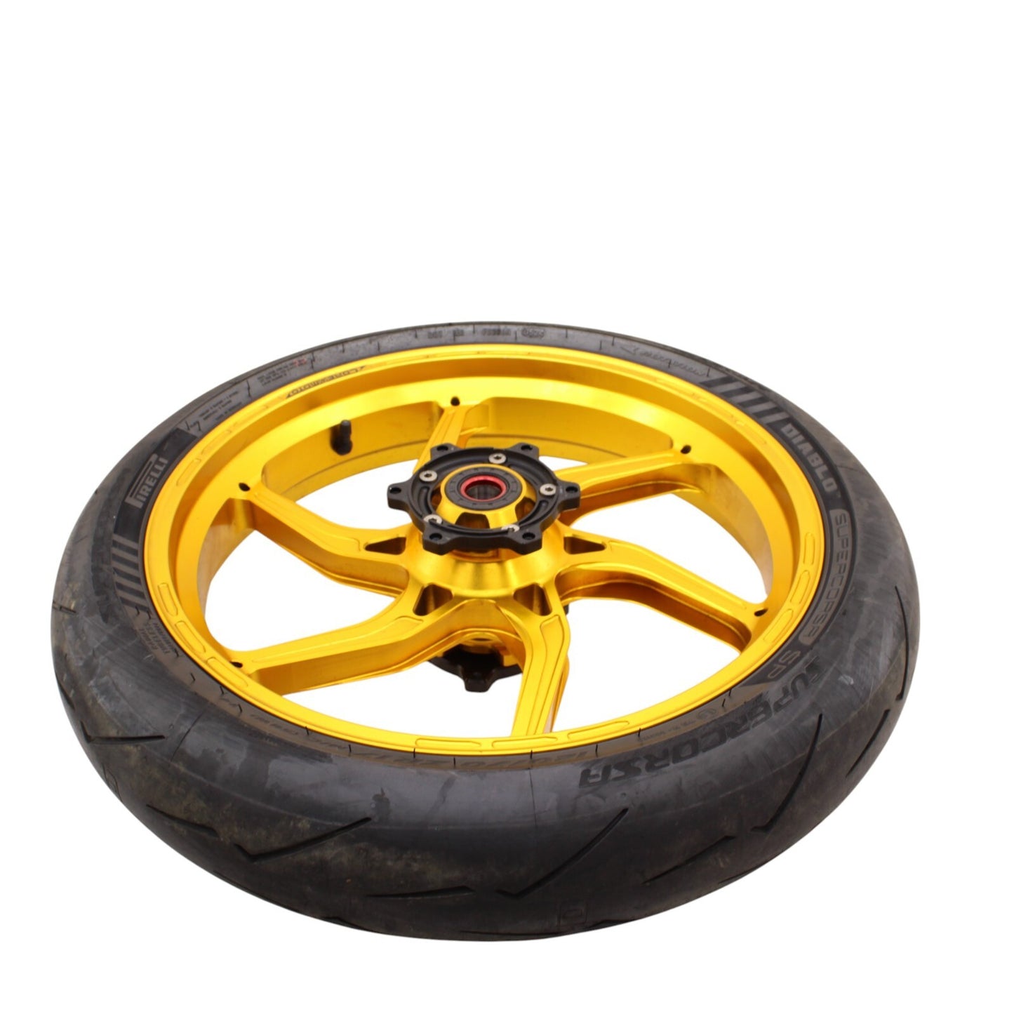 2017 - 2024 SUZUKI GSXR 1000 R Core Moto WHEEL SET FRONT REAR RIMS HUB GOLD