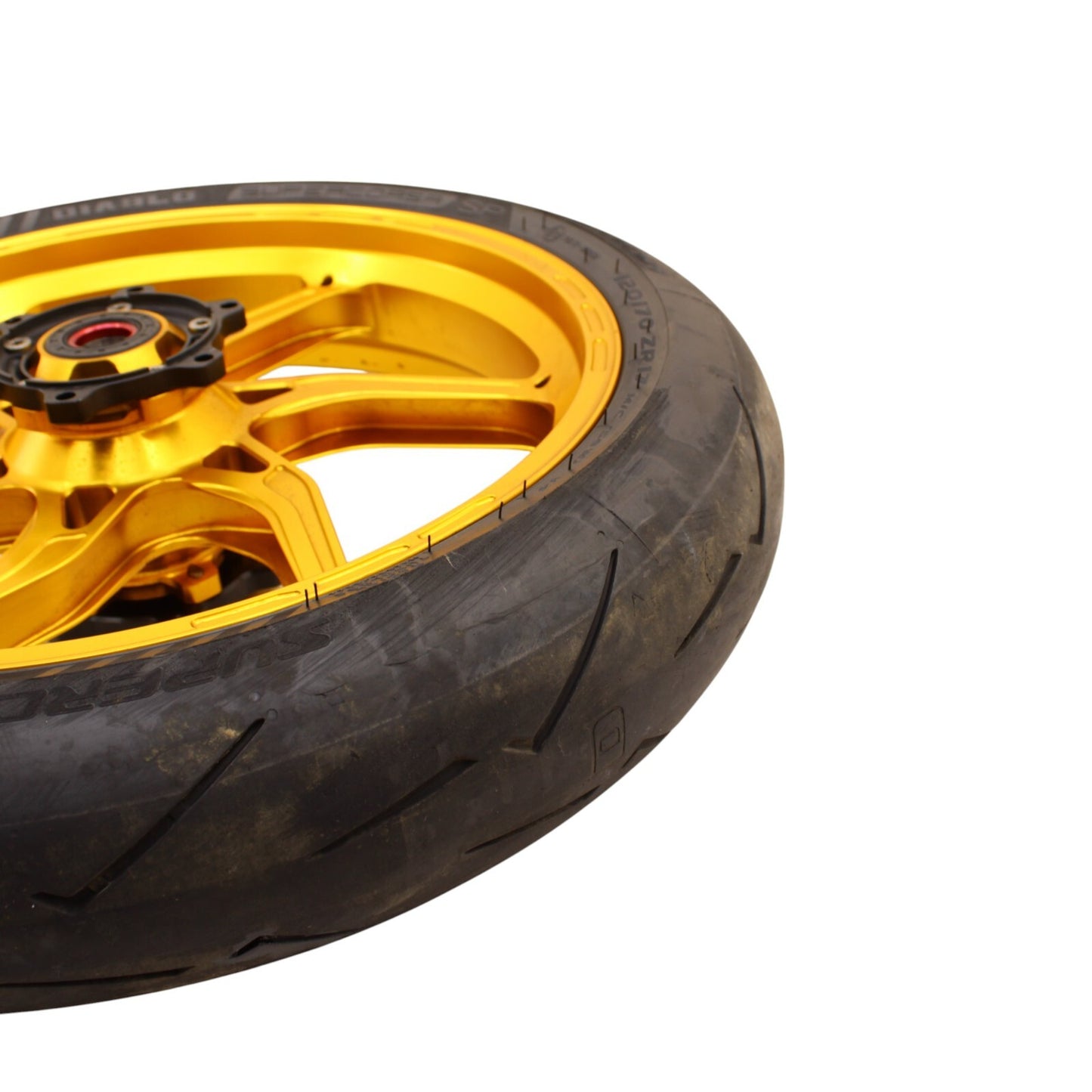 2017 - 2024 SUZUKI GSXR 1000 R Core Moto WHEEL SET FRONT REAR RIMS HUB GOLD